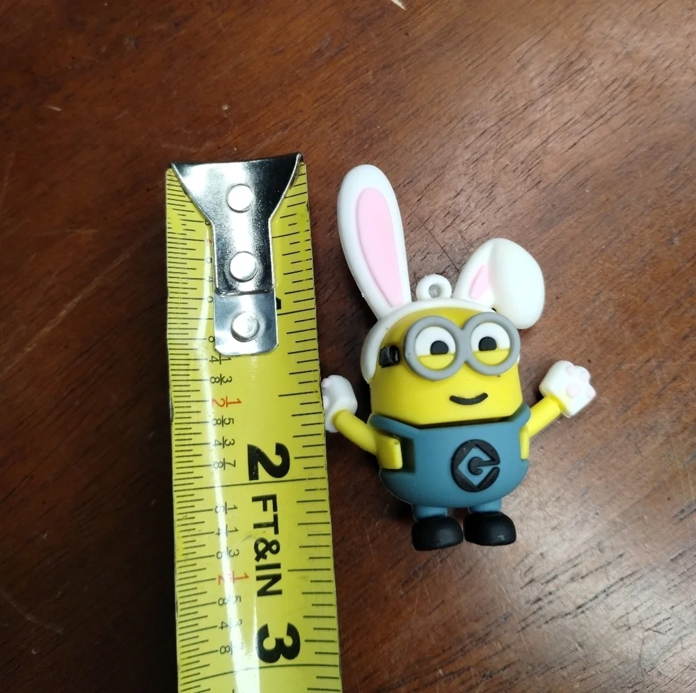 New Bunny Rabbit Minion Key Holder Keychain